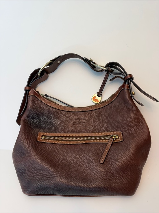 Dooney & Bourke Handbags - Vintage Y2K Dooney & Bourke Pebbled Leather Hobo Bag
